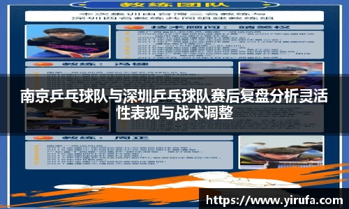 南京乒乓球队与深圳乒乓球队赛后复盘分析灵活性表现与战术调整
